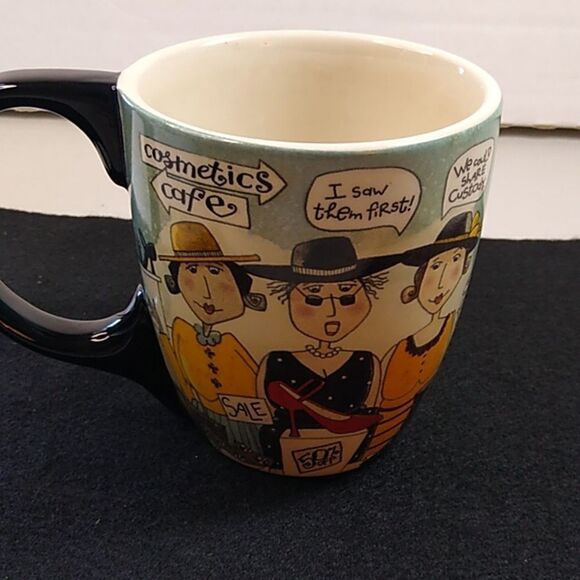 I saw them First! Three women shoe shopping Kitsch Grandmacore Granny Chic - Picture 1 of 7